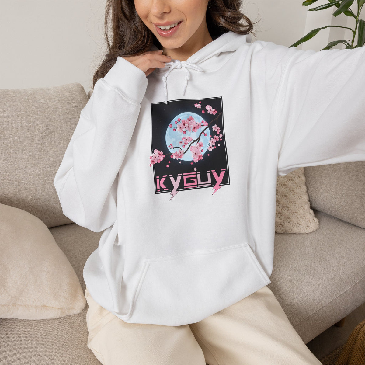 Night Blossom Hooded Sweatshirt